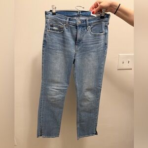 Gap Vintage Slim High Rise Jeans Size 27/4 Petite Color: Light Wash